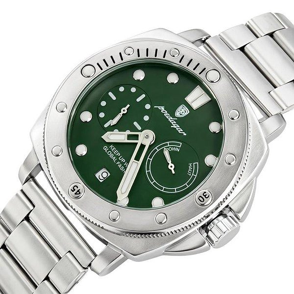 Poedagar Чоловічий годинник Select Silver Metal 3775