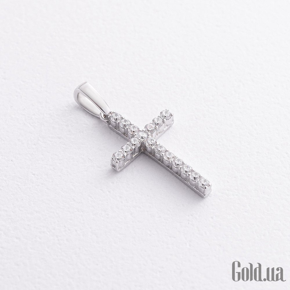 Серебряный кулон с куб. циркониями onx3016/1р-CZ б