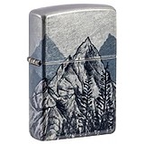 Zippo Зажигалка Mountains Sketch Design 46280, 1799152