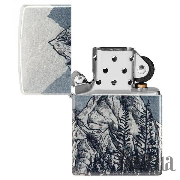 Zippo Зажигалка Mountains Sketch Design 46280 46280 – изображение 4