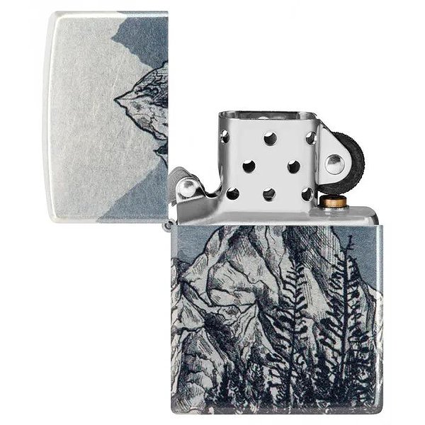 Zippo Зажигалка Mountains Sketch Design 46280 46280 – изображение 4