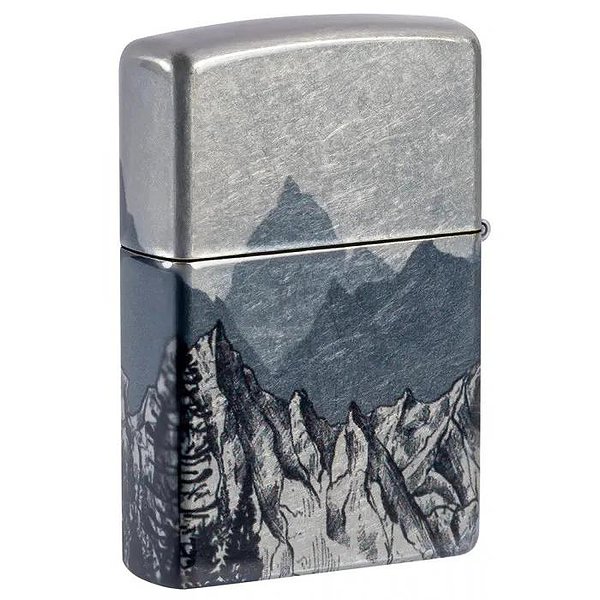 Zippo Зажигалка Mountains Sketch Design 46280 46280 – изображение 6