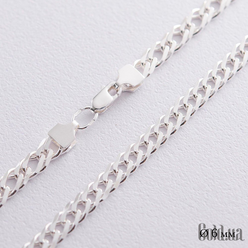 Серебряная цепь onxбс10312 – изображение 2