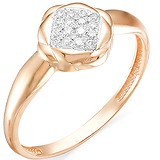 Золотое кольцо с бриллиантами, 1630705
