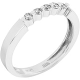 Золотое обручальное кольцо с бриллиантами, 1685745