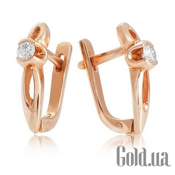 

Серьги Украина, Золотые серьги с бриллиантами