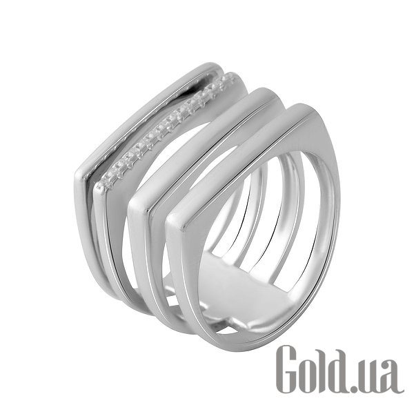 

Женские кольца Fresh Jewelry, Женское серебряное кольцо с куб. циркониями, 16.5