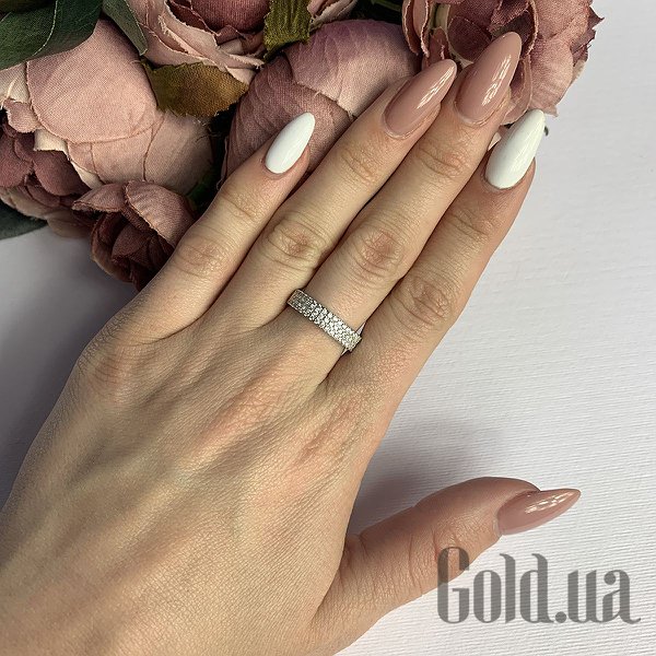 Обручку Fresh Jewelry Срібна обручка з куб. цирконіями, 18
