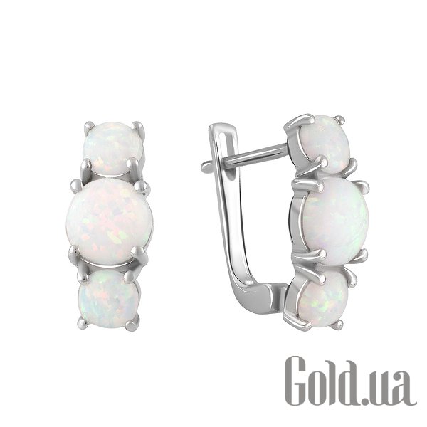 

Серьги Fresh Jewelry, Серебряные серьги с опалами