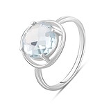 Женское серебряное кольцо с топазом, 1758961