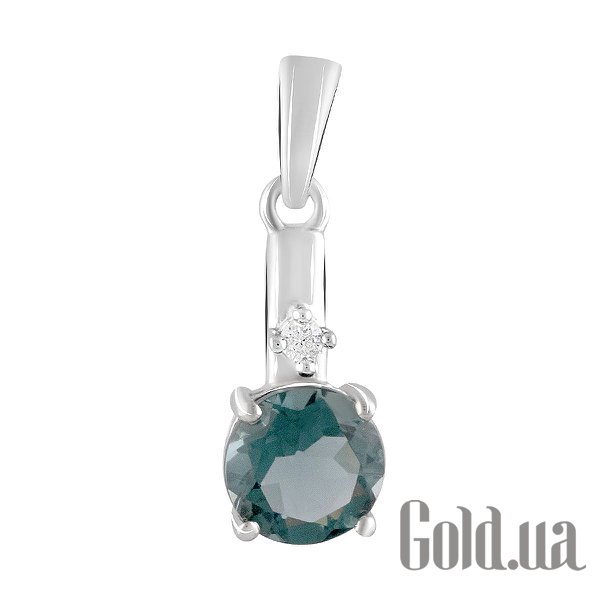 

Женские кулоны Fresh Jewelry, Серебряный кулон с куб. цирконием и топазом