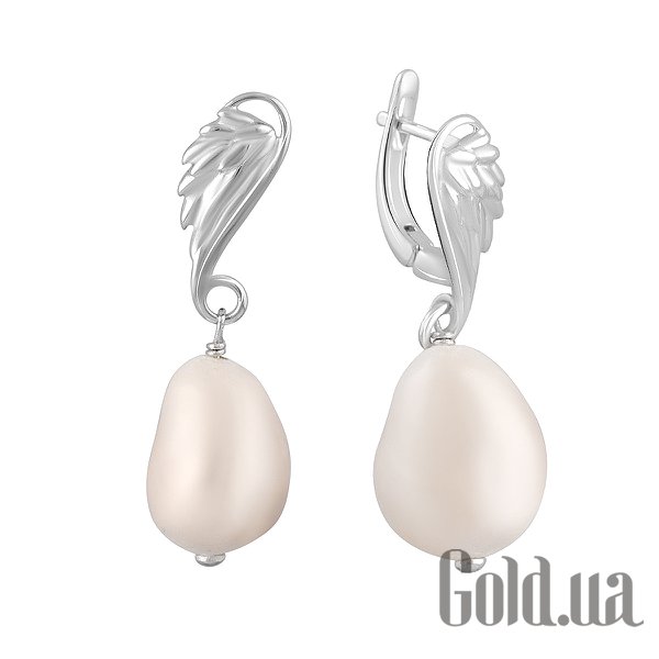 

Серьги с подвесками Fresh Jewelry, Серебряные серьги с культив. жемчугом