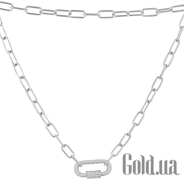 

Женские колье Fresh Jewelry, Серебряное колье с куб. циркониями, 50