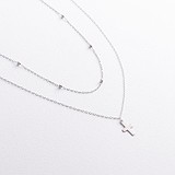 Серебряное колье