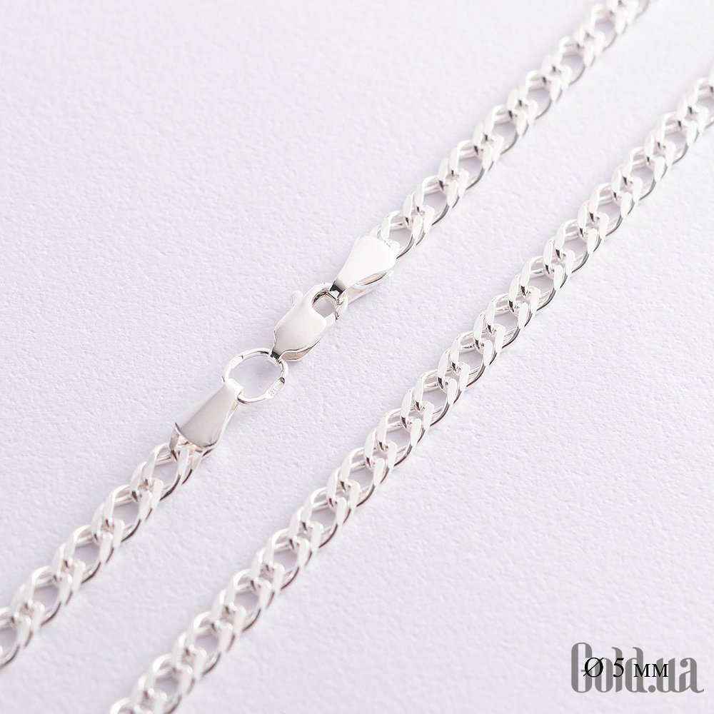 Серебряная цепь onxбс10303 – изображение 2