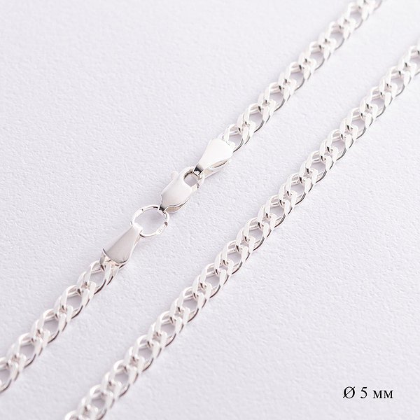 Серебряная цепь onxбс10303 – изображение 2