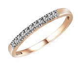 Золотое кольцо с бриллиантами, 321009