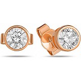 Золоті сережки з кристалами Swarovski, 1547506