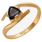 Женское золотое кольцо с раухтопазом, 1617650
