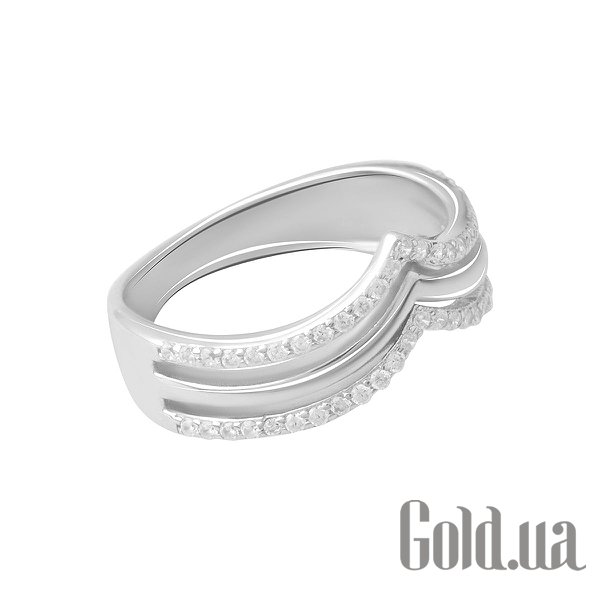 

Женские кольца Fresh Jewelry, Женское серебряное кольцо с куб. циркониями, 17.5