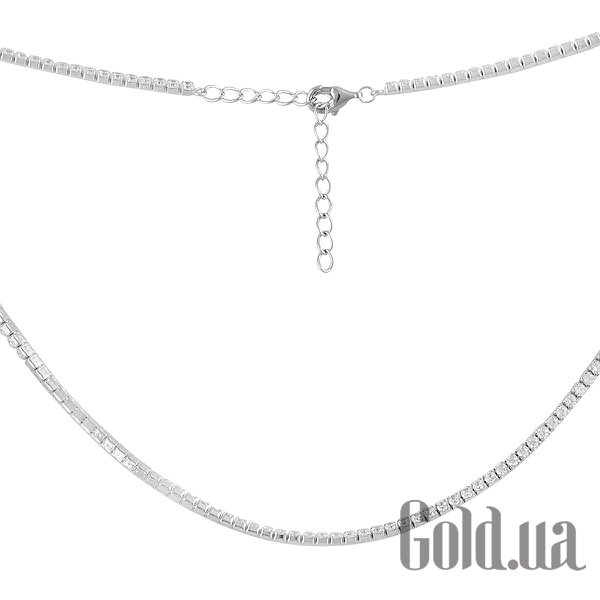 

Женские колье Fresh Jewelry, Серебряное колье с куб. циркониями, 35
