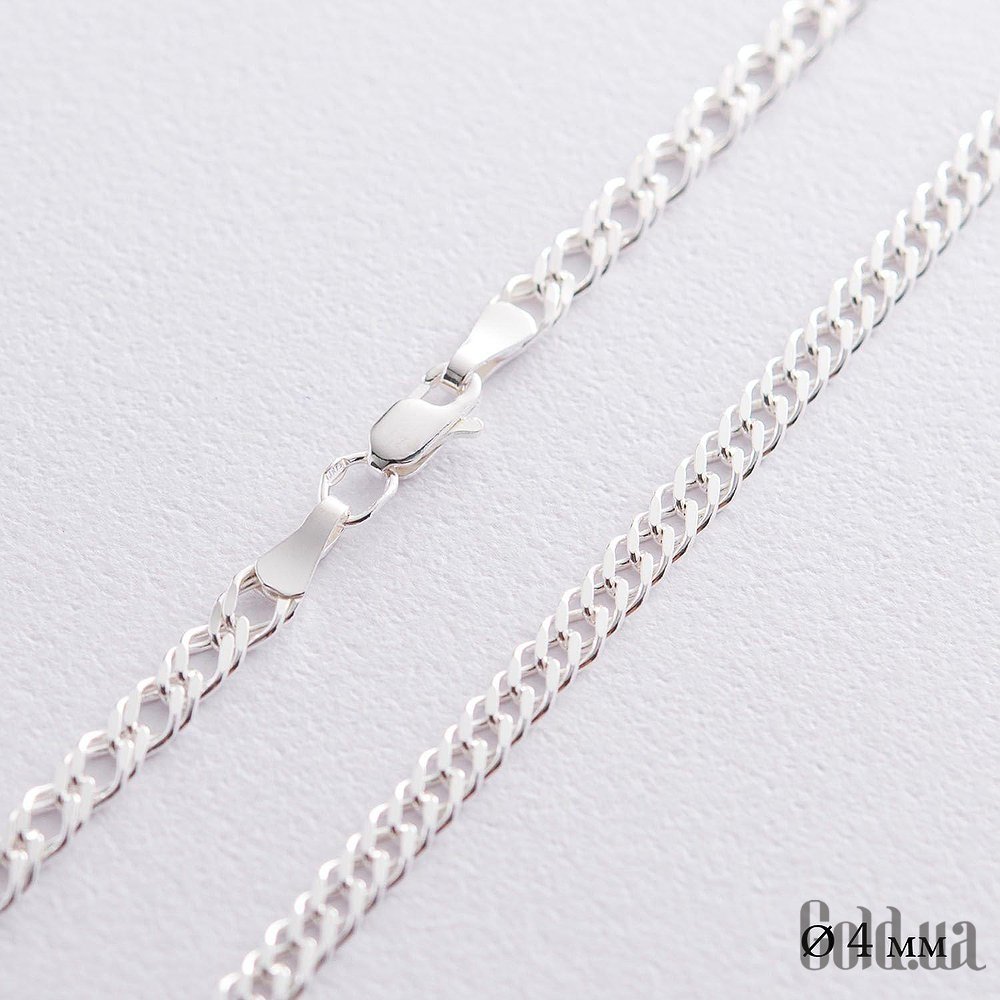 Серебряная цепь onxбс10293 – изображение 2