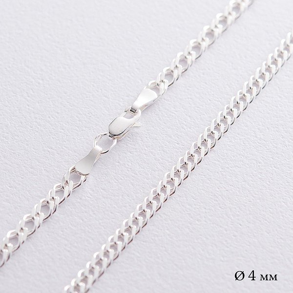 Серебряная цепь onxбс10293 – изображение 2