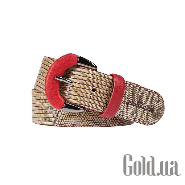 

Ремень Renato Balestra, Бежевый+красный, Ремень бежевый/красный 18134/40natural+rosso