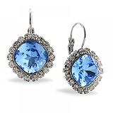 Сережки з кристалами Swarovski, 823026
