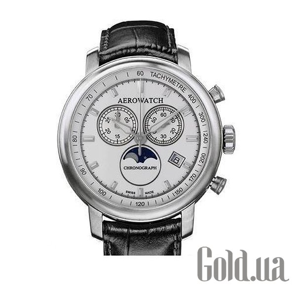 

Швейцарские часы Aerowatch, Мужские часы 84936AA04 SAT black