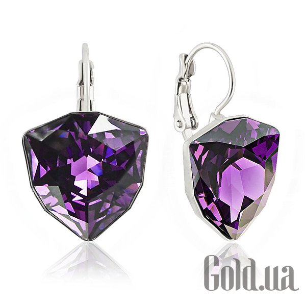 

Серьги Kobi, Стальной, Серьги с кристаллами Swarovski