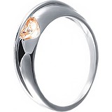 Женское серебряное кольцо с куб. цирконием, 1651443