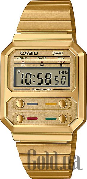 

Японские часы Casio, Часы A100WEG-9AEF