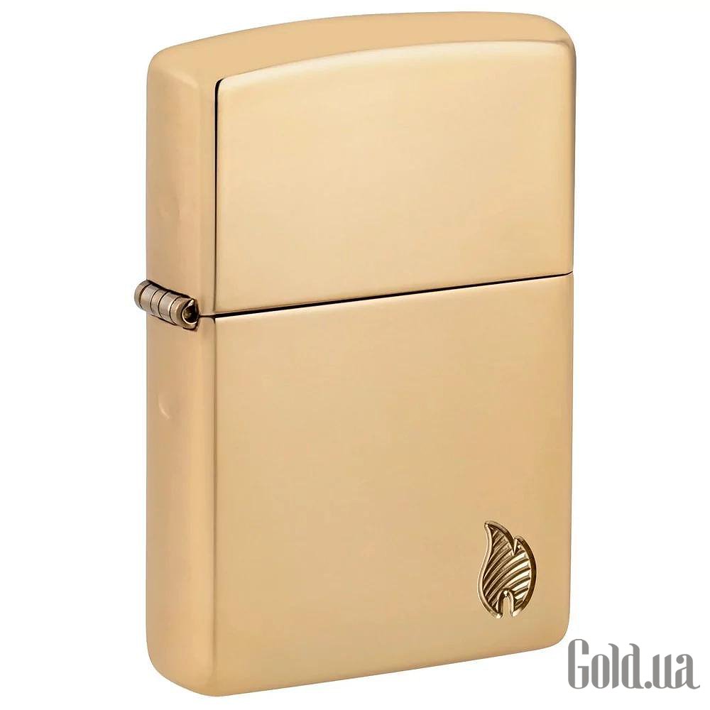 Zippo Зажигалка Armor® High Polish Brass Flame Design Series Flame 46397 46397