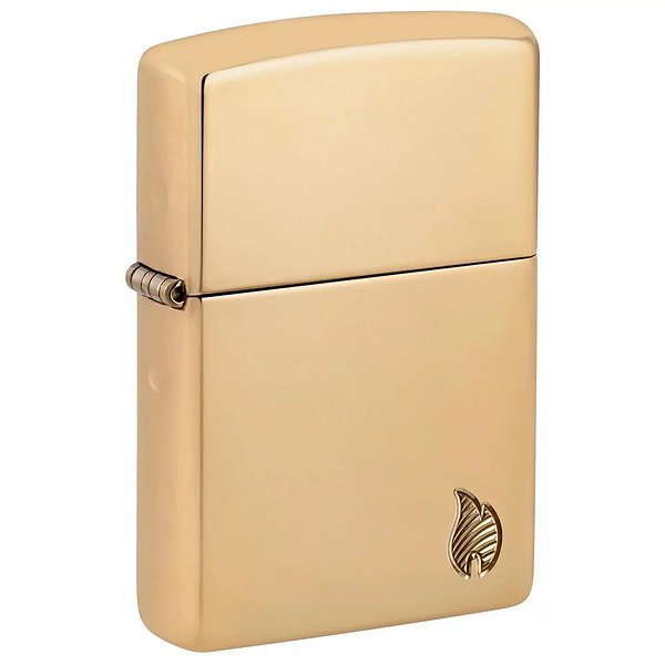 Zippo Зажигалка Armor® High Polish Brass Flame Design Series Flame 46397 46397