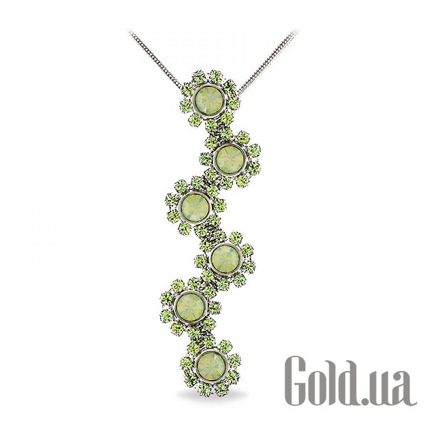 

Женские колье и кулоны Kobi, Стальной, Кулон с цепочкой с кристаллами Swarovski