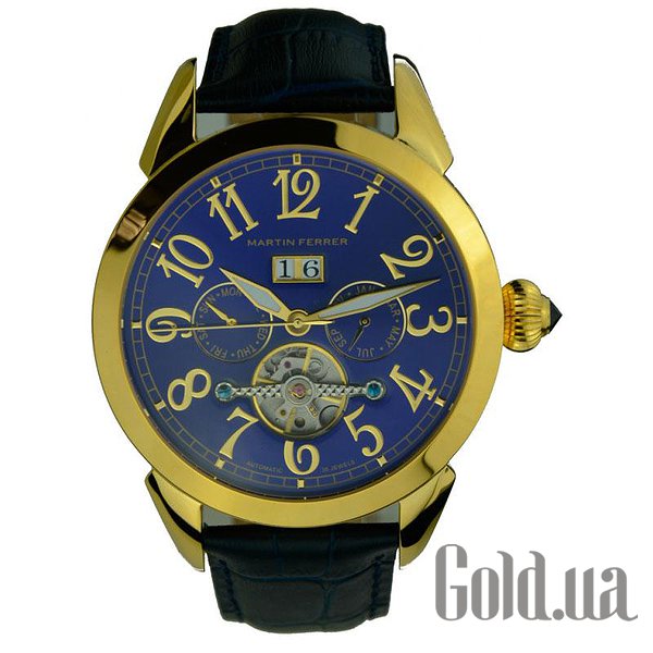 Купить Martin Ferrer Мужские часы 13191A/G син