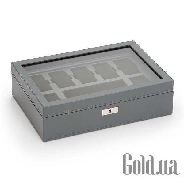 

Шкатулка для часов Wolf, Шкатулка для часов Howard Watch Box Grey 465265