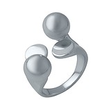 Женское серебряное кольцо