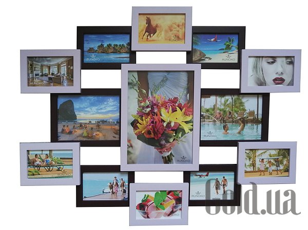 

Фоторамка Runoko, Фиолетовый, Мультирамка Симметрия С-Ф