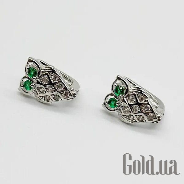 

Серьги Silvex925, Cеребряные серьги с куб. циркониями