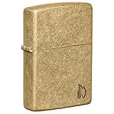 Zippo Зажигалка Armor® Tumbled Brass Series Flame 46398, 1799156