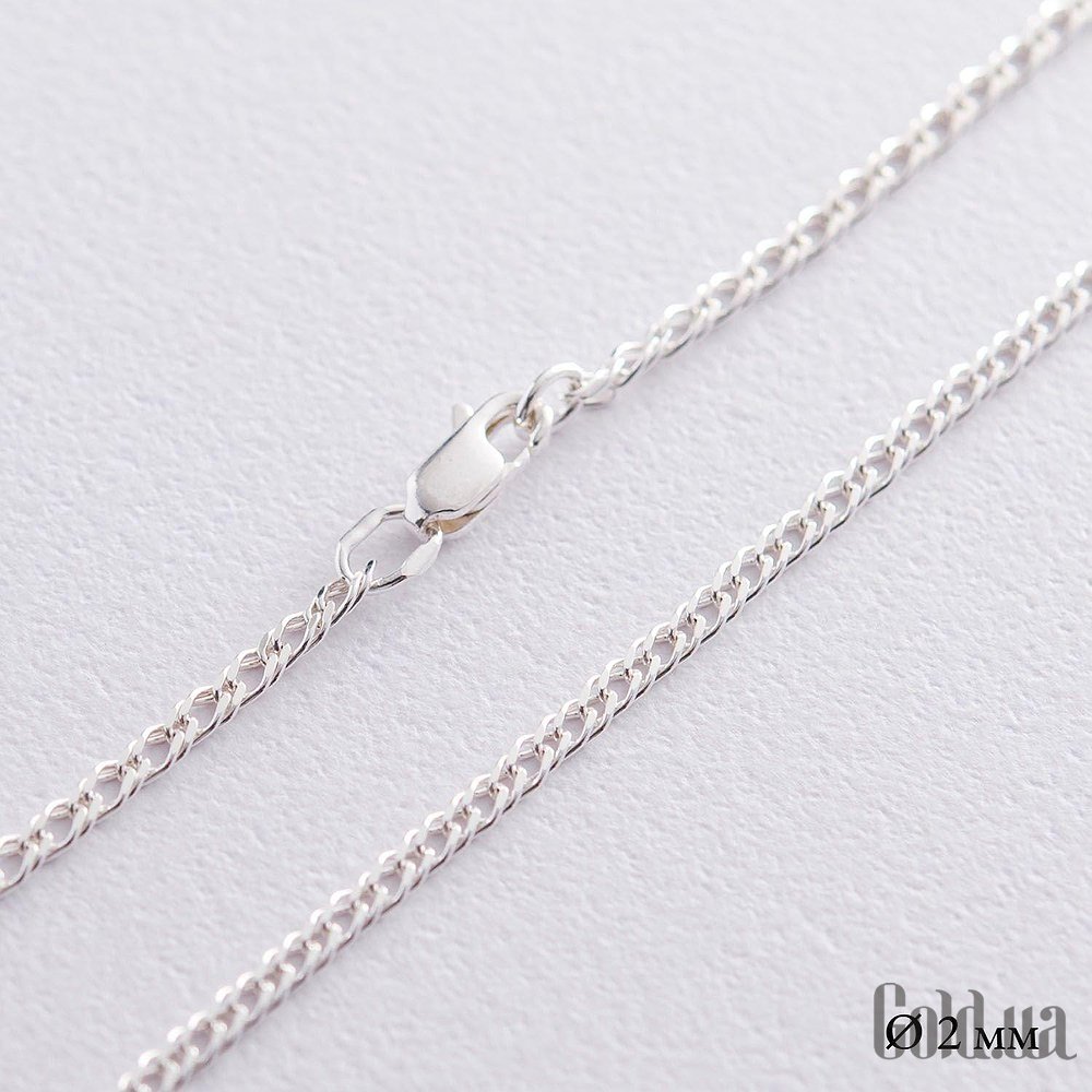 Серебряная цепь onxбс10274 – изображение 2