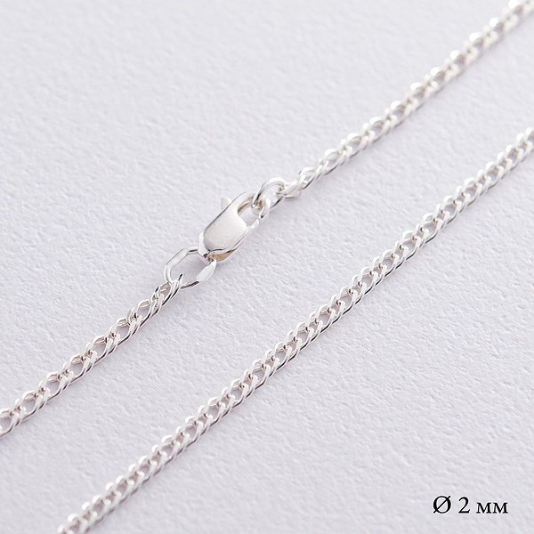 Серебряная цепь onxбс10274 – изображение 2