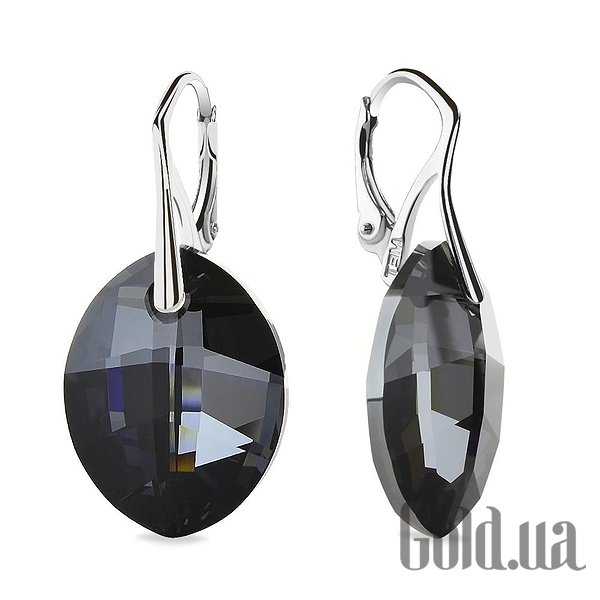

Серьги Kobi, Стальной, Серьги с кристаллами Swarovski