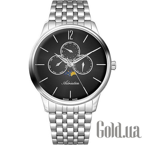 

Швейцарские часы Adriatica, Мужские часы Multifunction 8269.5154QF