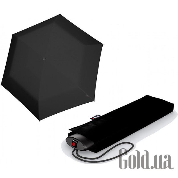 

Зонт Knirps, Черный, Зонт Slim Medium Manual Kn95 9050 1000