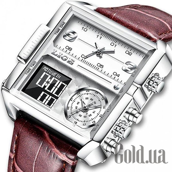 

Мужские часы Lige, Мужские часы Maxi White 2764