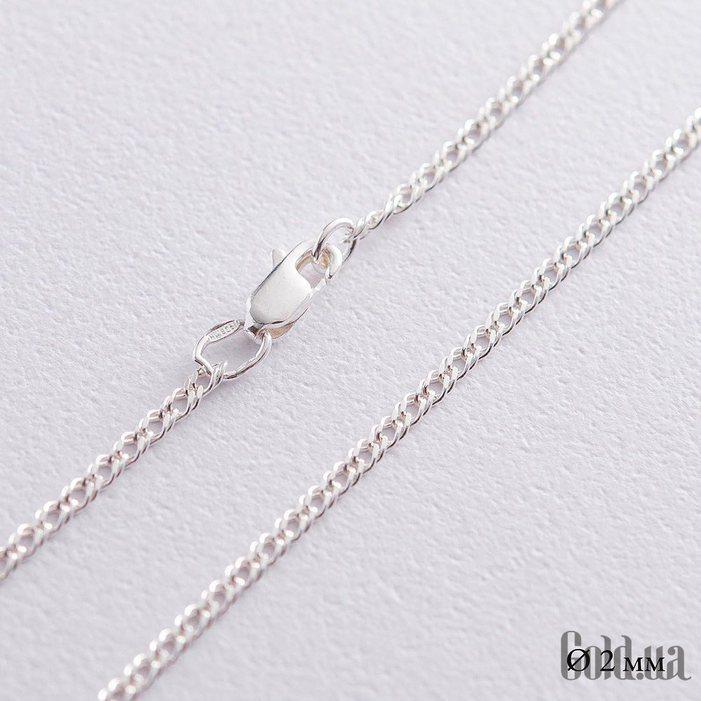 Серебряная цепь onxбс10265 – изображение 2
