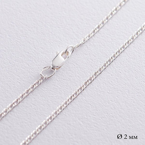 Серебряная цепь onxбс10265 – изображение 2